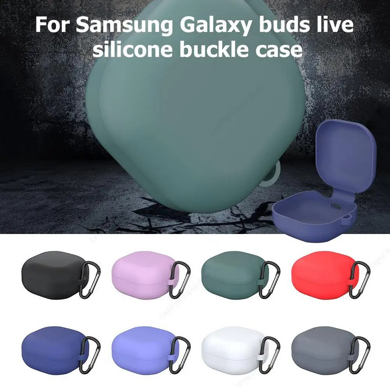 Szilikon fülhallgató tok Samsung Galaxy Buds 2 Pro FE Funda Galaxy Buds Live védőtok Samsung Buzz 2 Bud2 Pro Coverhez