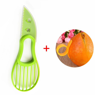 3 σε 1 Αβοκάντο Slicer Shea Corer Βούτυρο Αποφλοιωτή Φρούτων Κόπτης Πλαστικό Μαχαίρι Διαχωριστής Πούλπας Κουζίνα Εργαλεία λαχανικών Συσκευές κουζίνας