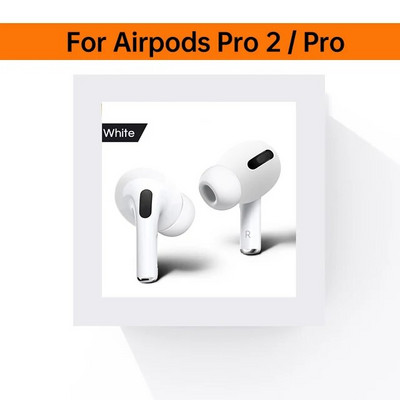 Apple Airpods Minkšti silikoniniai ausinių antgaliai Ausinės Ausinių ausinių kištuko dangtelis, skirtas Airpods Pro 2 Ausų antgaliai Priedai Pagalvėlės Ausinės SML