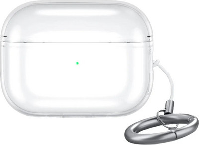 skirtas AirPods Pro 2 skaidraus dėklo silikono dėklas Minkštas TPU apsauginis dangtelis mielas moterims, skirtas Airpod pro 2023 priedai su virve