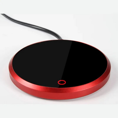 Mini nešiojamasis USB puodelių šildytuvas 3 pavarų kavos puodelio kaitinimo padėkliukas Išmanusis termostatinis kaitvietė Pienas Arbata Vandens kaitinimo padėkliukas