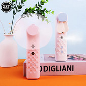 2 viename nešiojamas mini ventiliatorius oro drėkintuvas USB įkraunamas rankinis ventiliatorius vandens purškiamas rūkas ventiliatorius Veidas garintuvas Oro kondicionierius aušinimo ventiliatorius