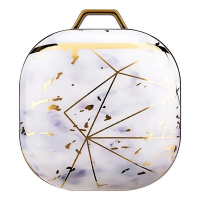 нов калъф за galaxy buds2 Pro case гладка мраморна твърда черупка защита срещу удар за galaxy buds live/buds pro/buds 2 калъфи за слушалки