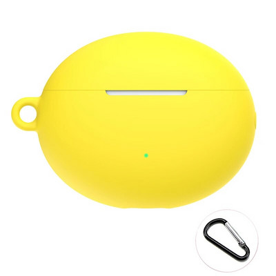 Szilikon fülhallgató tok a Huawei Freebuds 4i fejhallgató védő héjhoz Tartozékok a Freebuds 4i tok akasztóval