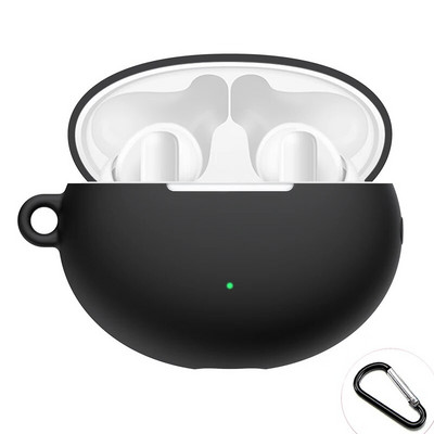 Szilikon fülhallgató tok a Huawei Freebuds 4i fejhallgató védő héjhoz Tartozékok a Freebuds 4i tok akasztóval