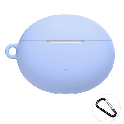 Szilikon fülhallgató tok a Huawei Freebuds 4i fejhallgató védő héjhoz Tartozékok a Freebuds 4i tok akasztóval