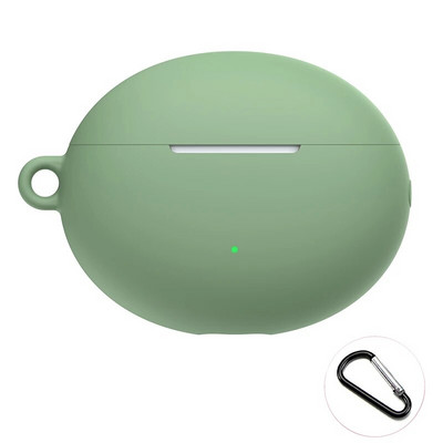 Szilikon fülhallgató tok a Huawei Freebuds 4i fejhallgató védő héjhoz Tartozékok a Freebuds 4i tok akasztóval