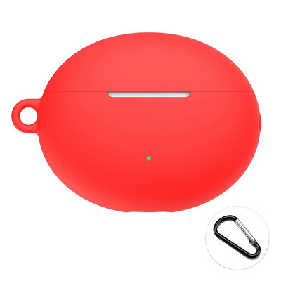 Szilikon fülhallgató tok a Huawei Freebuds 4i fejhallgató védő héjhoz Tartozékok a Freebuds 4i tok akasztóval