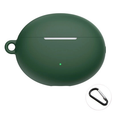 Szilikon fülhallgató tok a Huawei Freebuds 4i fejhallgató védő héjhoz Tartozékok a Freebuds 4i tok akasztóval