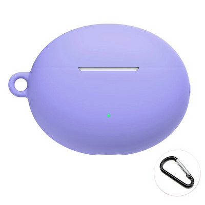 Szilikon fülhallgató tok a Huawei Freebuds 4i fejhallgató védő héjhoz Tartozékok a Freebuds 4i tok akasztóval