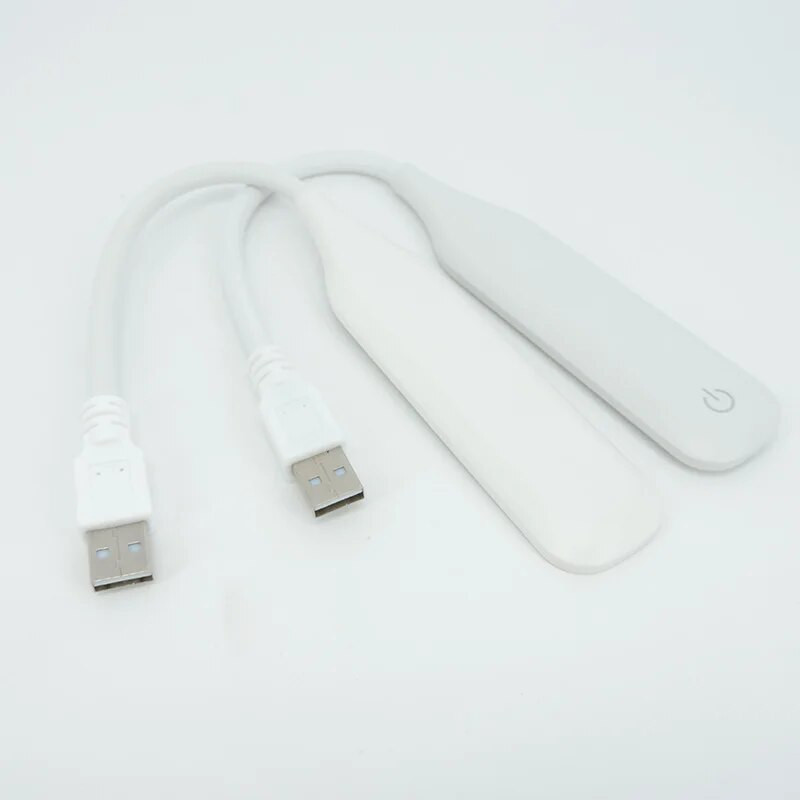 Priză USB portabilă 5v Lumină de noapte pentru birou Îngrijirea ochilor Lumină cu LED pentru cărți Lampă de lectură Laptop Tastatură Iluminare PC