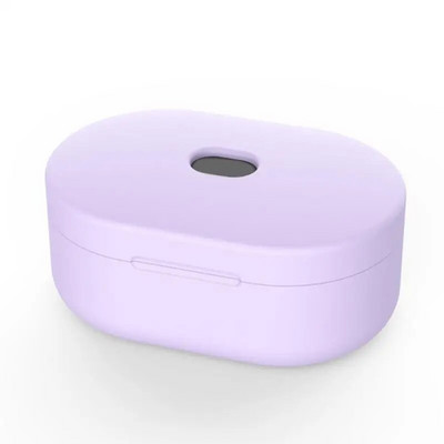 Silikoninis Redmi Airdots dėklo apsauginis dangtelis su kabliuku, skirtas Xiaomi Mi Redmi AirDots 2 Cover ausinių belaidžio įkrovimo dėžutei