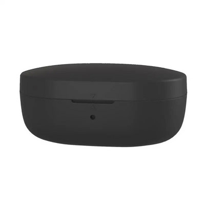 Silikoninis Redmi Airdots dėklo apsauginis dangtelis su kabliuku, skirtas Xiaomi Mi Redmi AirDots 2 Cover ausinių belaidžio įkrovimo dėžutei