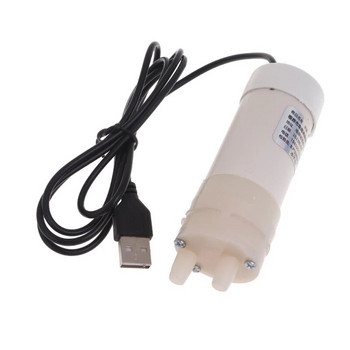 5V USB Mini Water Cooling Pump 4L/min Αντλία αυτόματης αναρρόφησης για Fish Tank Water Dispenser Circulating Water Craft Fountain H8WD