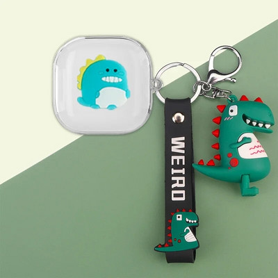 priekš Shokz OpenFit caurspīdīgā korpusa austiņu aizsargvāciņš Pretkrītošs mīksts silikons bezvadu Bluetooth austiņu pārnēsāšana