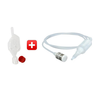 Vienpusis virimo vožtuvas su plastikiniu dangteliu Homebrew Bubble Airlock Carboys kamščiu ir fermentatoriaus sandarinimo vožtuvas su maistinėmis tarpinėmis