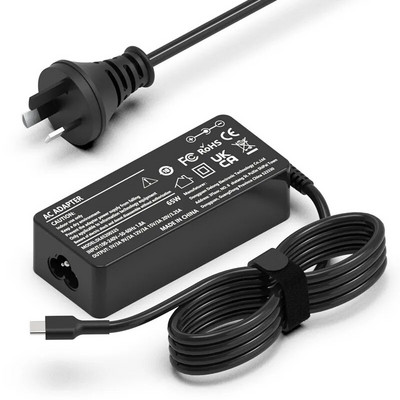 Γρήγορος φορτιστής φορητού υπολογιστή 65W 20V 3,25A Προσαρμογέας υπολογιστή διεπαφής USB Type-C για Lenovo Macbook Thinkpad X1 Carbon Yoga X270 X280