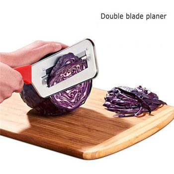 Мултифункционален кухненски нож за зеле Резачка Чопър Шредер неръждаема стомана Кисело зеле зеленчуци Cutte Slicer кухненска джаджа