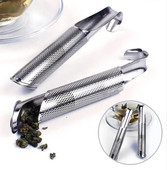 Nerūdijančio plieno arbatos infuser Creative Pipe Design Metalinis arbatos sietelis puodeliui Įmantrus filtras Puer arbatai Žolelių arbatos įrankiai Priedai