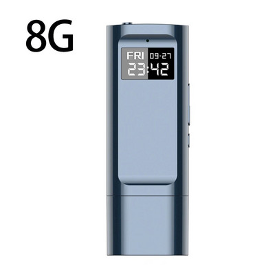 8GB 16GB USB įrašymo rašiklis mini garso įrašymo įrenginys Triukšmo mažinimo ilgas įrašymo rašiklis Skaitmeninis garso įrašymo įrenginys MP3 muzikos grotuvas