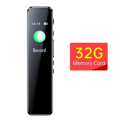 Profesionalus skaitmeninis garso įrašymo įrenginys 32G tolimojo garso įrašymo MP3 grotuvas Triukšmo mažinimo įrašų palaikymas TFCcard