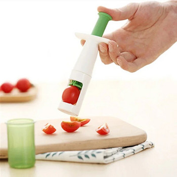 Κόφτης ντομάτας Εργαλεία σταφυλιού Μικρό χειροκίνητο διαχωριστής φρούτων λαχανικών για σαλάτα κουζίνας Ψήσιμο Αξεσουάρ μαγειρέματος Κομμένο gadget