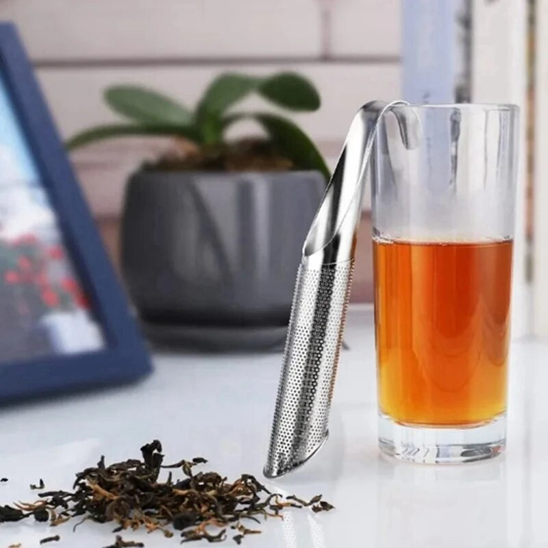 Arbatos filtro vamzdelio formos palaidų lapų difuzorius Arbatos sietelis Plieninis arbatos infuzinis arbatinukas Virtuvės reikmenys Virtuvės keitimo priedai