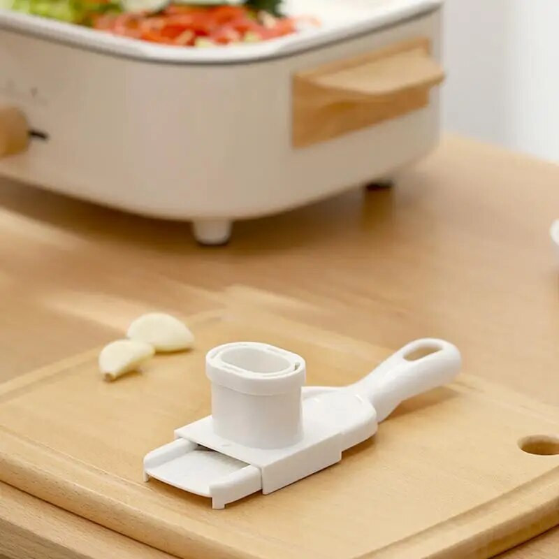 Szeletelő kézi szeletelés és őrlés fokhagyma Kettő az egyben Multifunkciós Konyha Kétoldalas Zöldségvágás Műtárgy háztartás