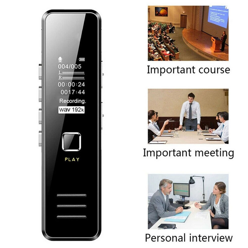 Sk007 Mini digitális felvevő hangszóró USB újratölthető HD hangrögzítő támogatás Tf kártya hang MP3 lejátszó