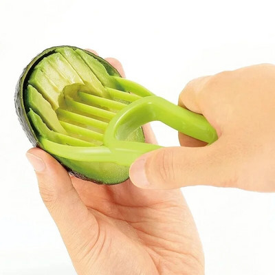 Creativ cu capac de protecție cuțit de feliere avocado decojire și decojire separare pulpă feliere bucătărie unelte pentru fructe