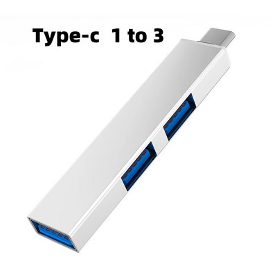 Mini USB hub bővítmények 5 Gbps 4 port USB Splitter Multiport 3.0 2.0 Adapter Station adat alumínium nagy sebességű C típusú laptopokhoz