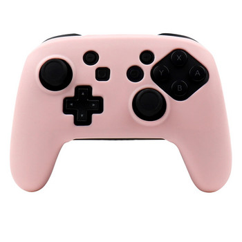 Розов мек силиконов защитен калъф за PS4 PS5 Xbox One S Series X Switch Pro Controller Gamepad Skin Cover Аксесоари