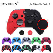 IVYUEEN neslystanti minkšta apsauginė oda, skirta XBox Elite Series 2 S2 Core Controller Silikoninio dėklo rankenai MixColor apsauginis dangtelis