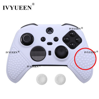 IVYUEEN neslystanti minkšta apsauginė oda, skirta XBox Elite Series 2 S2 Core Controller Silikoninio dėklo rankenai MixColor apsauginis dangtelis