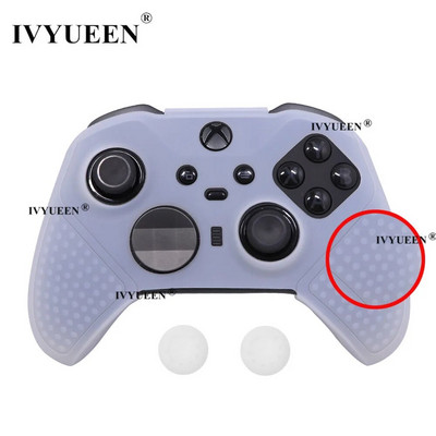 IVYUEEN neslystanti minkšta apsauginė oda, skirta XBox Elite Series 2 S2 Core Controller Silikoninio dėklo rankenai MixColor apsauginis dangtelis