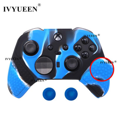 IVYUEEN neslystanti minkšta apsauginė oda, skirta XBox Elite Series 2 S2 Core Controller Silikoninio dėklo rankenai MixColor apsauginis dangtelis