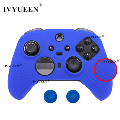 IVYUEEN neslystanti minkšta apsauginė oda, skirta XBox Elite Series 2 S2 Core Controller Silikoninio dėklo rankenai MixColor apsauginis dangtelis
