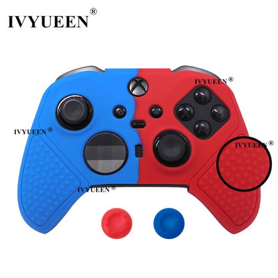 IVYUEEN neslystanti minkšta apsauginė oda, skirta XBox Elite Series 2 S2 Core Controller Silikoninio dėklo rankenai MixColor apsauginis dangtelis