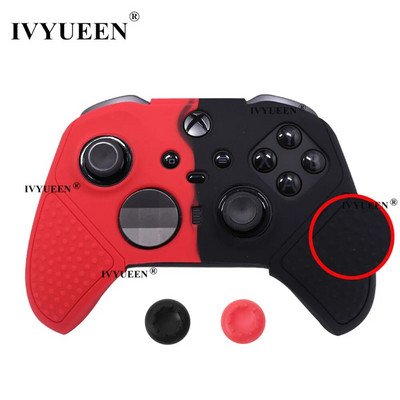 IVYUEEN neslystanti minkšta apsauginė oda, skirta XBox Elite Series 2 S2 Core Controller Silikoninio dėklo rankenai MixColor apsauginis dangtelis