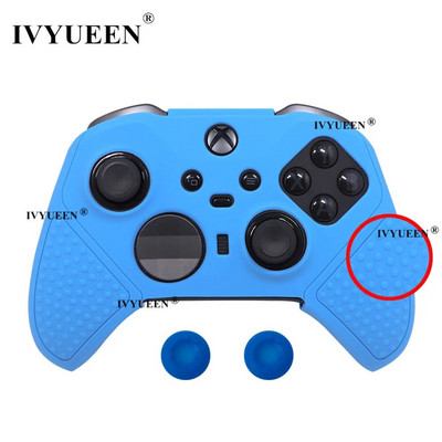 IVYUEEN neslystanti minkšta apsauginė oda, skirta XBox Elite Series 2 S2 Core Controller Silikoninio dėklo rankenai MixColor apsauginis dangtelis
