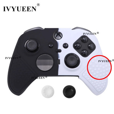 IVYUEEN neslystanti minkšta apsauginė oda, skirta XBox Elite Series 2 S2 Core Controller Silikoninio dėklo rankenai MixColor apsauginis dangtelis