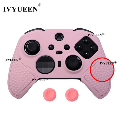 IVYUEEN neslystanti minkšta apsauginė oda, skirta XBox Elite Series 2 S2 Core Controller Silikoninio dėklo rankenai MixColor apsauginis dangtelis
