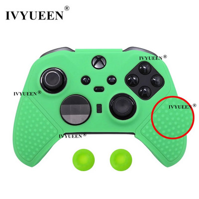 IVYUEEN neslystanti minkšta apsauginė oda, skirta XBox Elite Series 2 S2 Core Controller Silikoninio dėklo rankenai MixColor apsauginis dangtelis