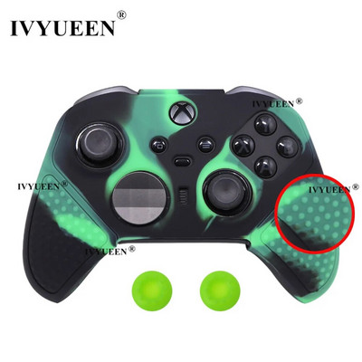 IVYUEEN neslystanti minkšta apsauginė oda, skirta XBox Elite Series 2 S2 Core Controller Silikoninio dėklo rankenai MixColor apsauginis dangtelis