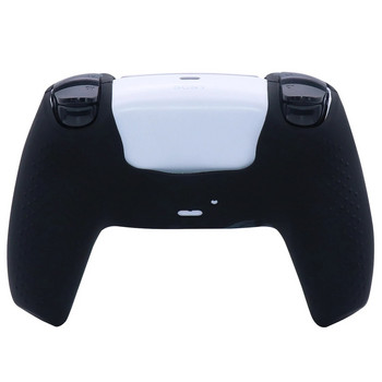 Противоплъзгащ се силиконов калъф Skin Case за PlayStation 5 PS5 Dualsense Controller Мек протектор с шипове с дръжки за палеца