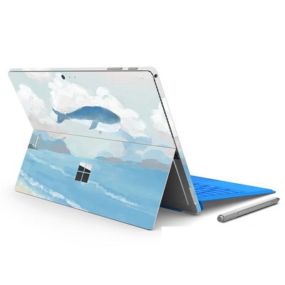 DIY Individualna vinilna naljepnica Skin Sticker za Microsoft Pad Surface Pro 8/7/6/5/4/3 Surface Pro X Back Edge Protector Cover