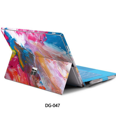 DIY Individualna vinilna naljepnica Skin Sticker za Microsoft Pad Surface Pro 8/7/6/5/4/3 Surface Pro X Back Edge Protector Cover