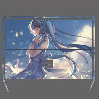 DIY Individualna vinilna naljepnica Skin Sticker za Microsoft Pad Surface Pro 8/7/6/5/4/3 Surface Pro X Back Edge Protector Cover