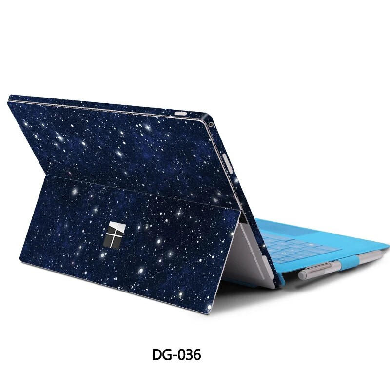 DIY Individualna vinilna naljepnica Skin Sticker za Microsoft Pad Surface Pro 8/7/6/5/4/3 Surface Pro X Back Edge Protector Cover