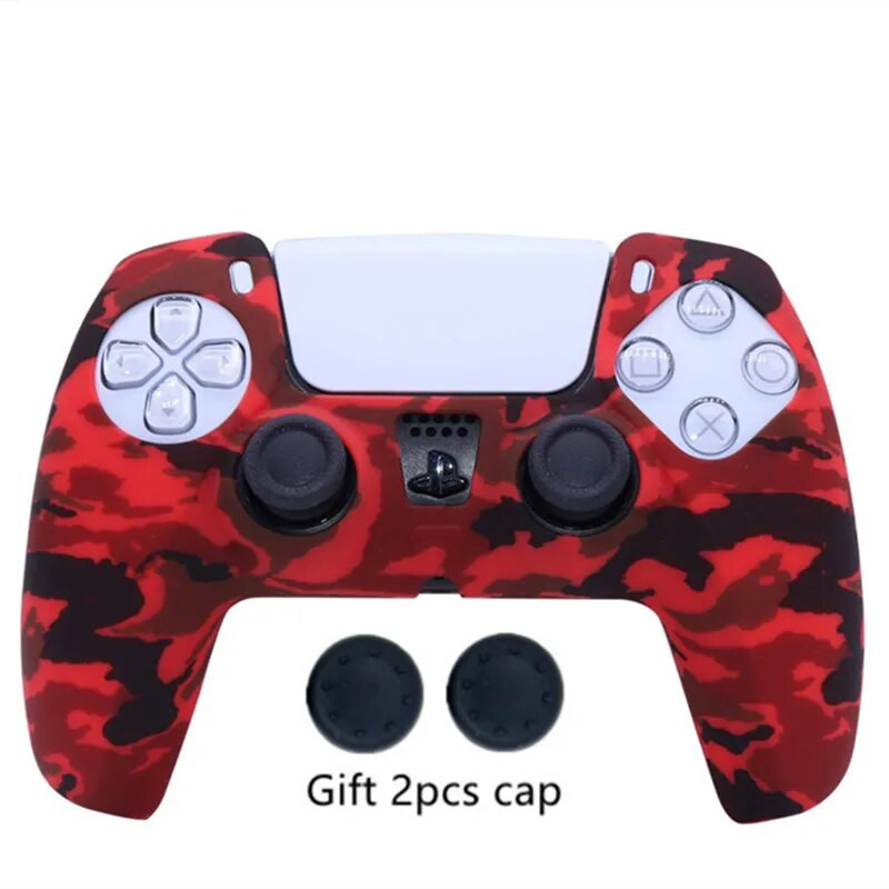 Libisemisvastane silikoonist kaitseümbris SONY PlayStation 5 PS5 mängukontrolleri tarvikute kaitseks.